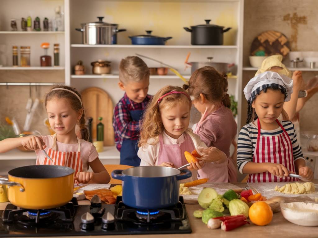 Kinder beim kochen einbinden – spaß und lernmöglichkeit